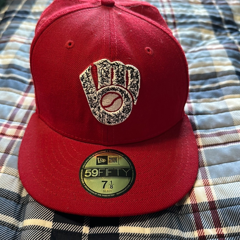 New Era Vintage Brewers Fitted